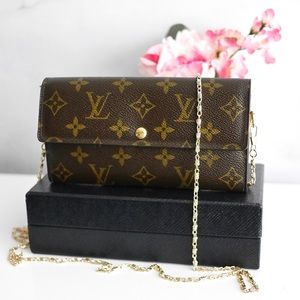 🛍Louis Vuitton Sarah Mongram Wallet SD1022